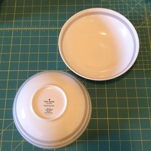 Two Kate Spade Lenox Bowls
